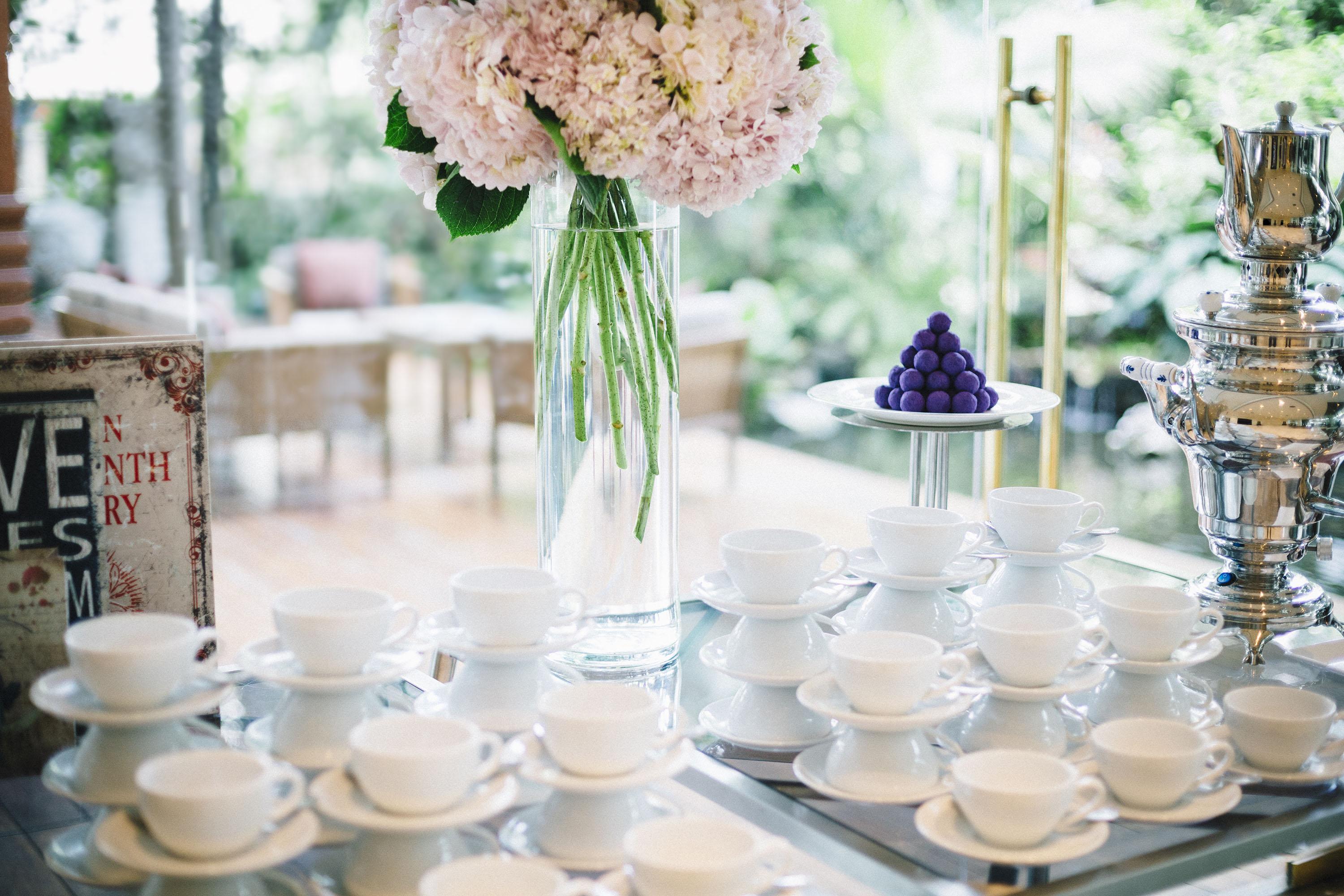 Anantara Siam Bangkok Hotel Exterior foto Tea time